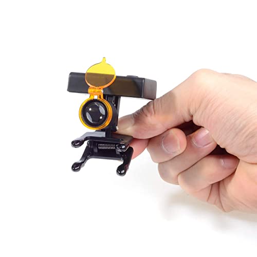 Kacenray Clip-On Headlamp For Glasses 5W Led Headlight Wireless Headlamp With Optical Filter For Loupes #TOP3