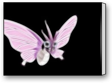 Funnyone Custom Modern Wall Art Decoration for Home Pink Butterfly Canvas Prints