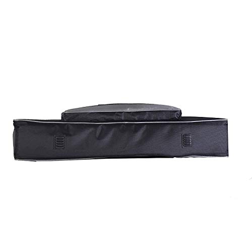 Image of Music Manchester Keyboard and Piano Case /Cover For Yamahaa PSR S770, PSR S750, PSR S950 61-Keys Heavy Padded Gig Bag with Front Pocket(Grey)