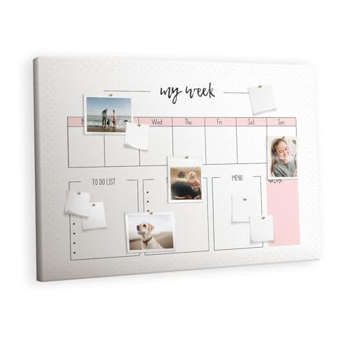 Tableau en liège horizontal pour fixer vos notes et photos sans encombre