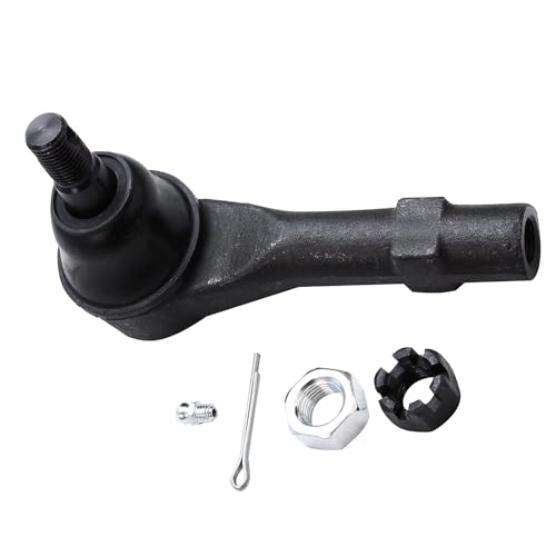 Image of Detroit Axle - 4pc Front End Control Arms Kit for 2002-2003 Ford Explorer Mercury Mountaineer, 2 Lower Control Arms 2 Outer Tie Rod Ends Replacement