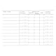 STYLEX 40080 Fahrtenbuch, DIN A6, 40 Blatt