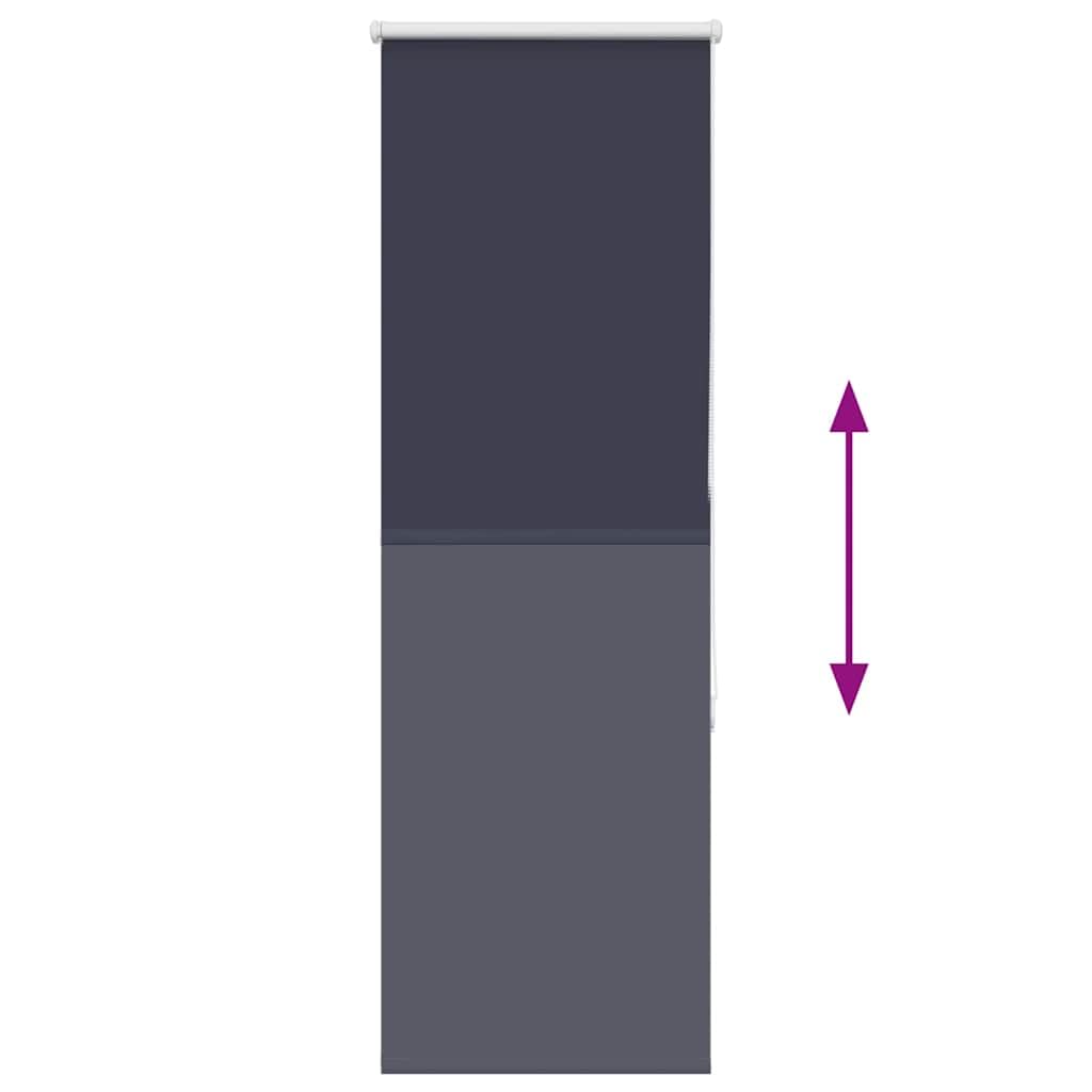 Tenda a rullo oscurante, 40 x 175 cm, con connettore per catena, 100% poliestere, larghezza del tessuto 35,7 cm, protezione da sguardi indiscreti e protezione termica, fissaggio Klemmfix e