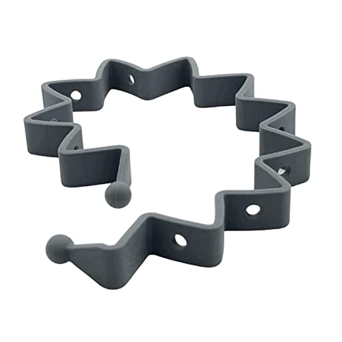 Image of Busy Baby Toy Bungee - Dishwasher Safe Toy Strap - 100% Food-Grade Silicone (Pewter)