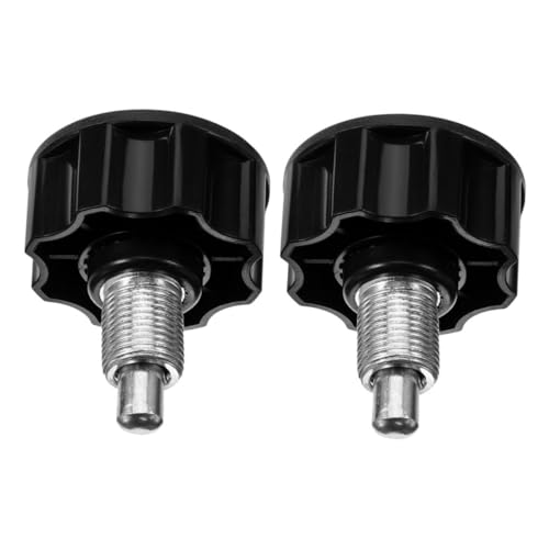 OFFIGAM 2個 フィットネス機器対応製ピンノブ 安定性確保 耐摩耗性 エクサバイク ウェイトベンチ用交換部品 多用途 パーツ