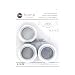 Dritz 1-9/16-Inch Inner Diameter Curtain Grommets, 8-Pack, Brushed Silver