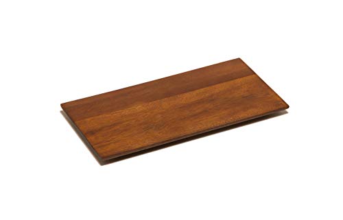スワンソン商事 木製ボード M 盛り付け皿 ブラウン 長さ28×幅14×高さ1.5cm 木製の温かみ 食卓に馴染むおしゃれなデザイン NK-001 1個入
