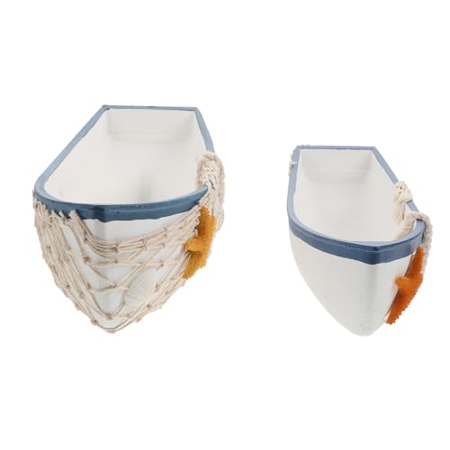 Maquette bateau décorative pour table d'anniversaire et fête marine
