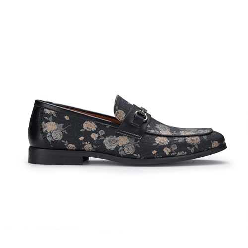 Image of Ferro Aldo Men's Premium Moc Toe Loafers | Casual & Dress Styles with Tassels & Horsebit Buckles