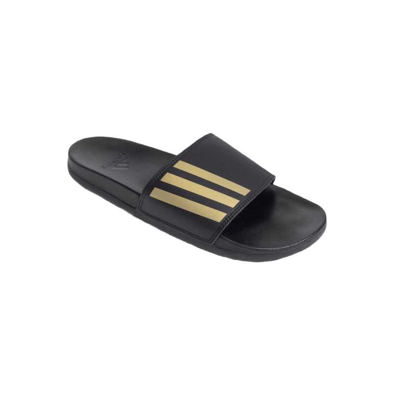 Image of adidas Unisex SWENN Swim Slides Gold 9