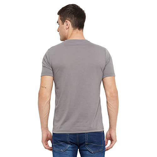 Image of Orewa by OKANE Men's Solid Round Neck Cotton T-Shirt (Pack of 2)