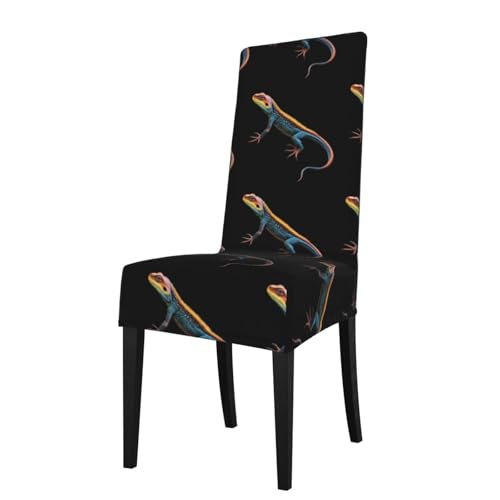 WHJSSF Funda protectora para silla de comedor, suave, cómoda, resistente a las arrugas, se adapta a la mayoría de sillas sin brazos