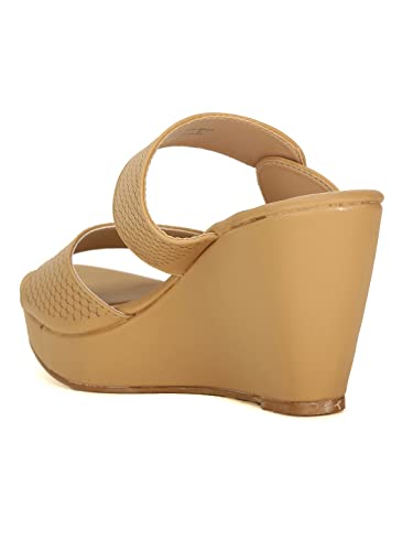 Image of Bata Womens Haka Light Brown Mule Slipper - 9 Uk