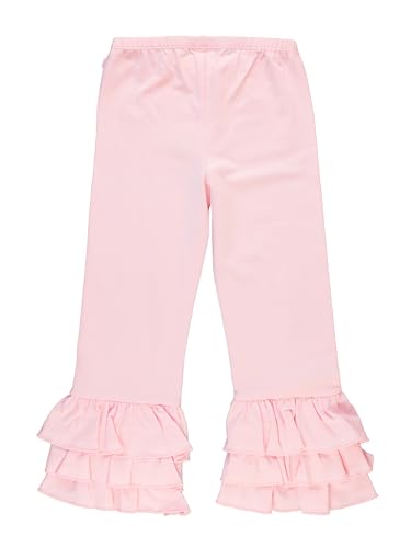 Image of RuffleButts Baby /Toddler Girls Stretchy Flare Pants w /Ruffles