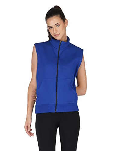Image of UZARUS Women's Half Sleeves Cotton Fleece Premium Jacket