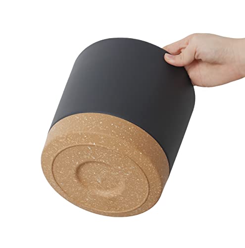 Kubvici Plant Pots For Indoor Plants, 2 Pack 10 Inch Plant Pot Plastic Flower Pots Planters With Drainage Saucer For Indoor Outdoor Garden Home (10" Black) #TOP6