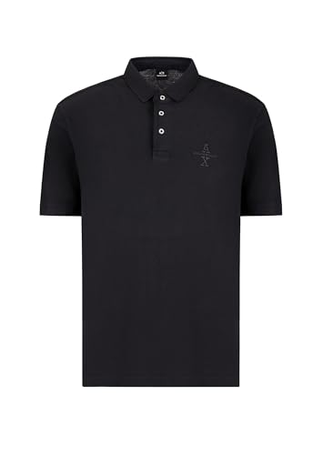Polo Armani Exchange avec logo brodé motif The Grid élégant