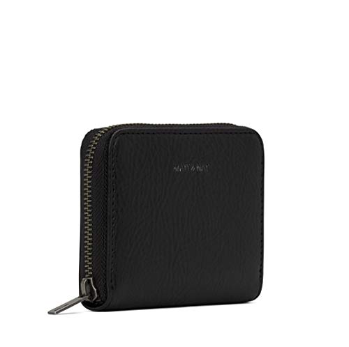 Matt & Nat Rue Zipper Wallet in Black