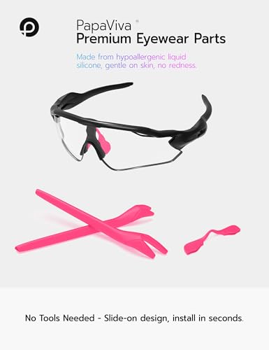 Image of Replacement Nose Pads & Ear Socks Rubber Kits for Oakley Radar EV Path OO9208 / Radar EV Pitch OO9211 Sunglass