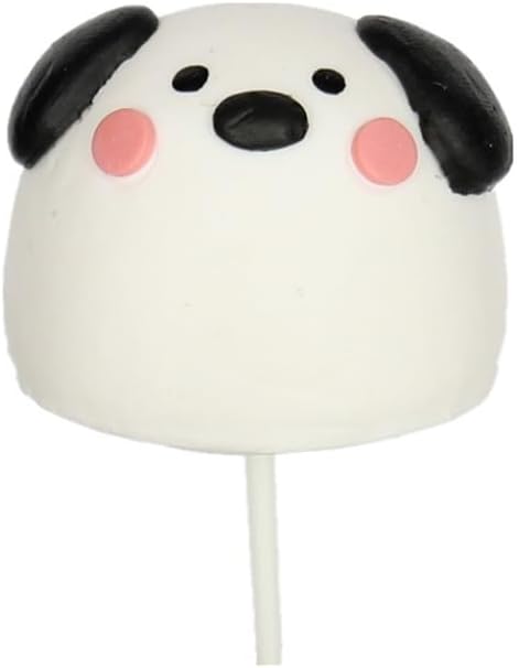 1Pc Non Edible Cake Toppers Cute Dog Design Cake Topper Decorations for Holiday Birthday Parties