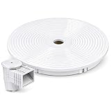 FLUVIA Tapa Circular Skimmer Universal para Piscina con Accesorios Montaje Rapido Color Blanco 21,4 x 18,6 x 2cm Universal Cubierta Superior de Skimmer Piscinas Hoteles Compatible con Astral Pool