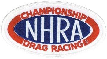 NHRA Championship Drag Racing -Embroidered Patch Iron On