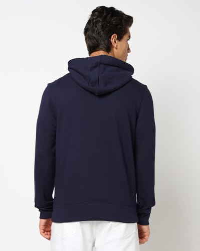 Image of Gap Men Graphic Printed Regular Fit Full Sleeves Hooded Sweatshirt