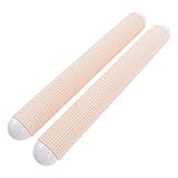 Mobestech 2Stücke Nudelholz aus Kunststoff Backutensilien für Pizza Kekse und Pasta für Profis und Hobbybäcker Langlebig und Rutschfest für Bäckereien und Küchen