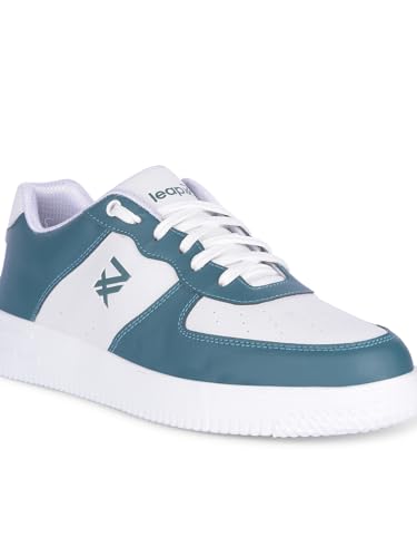Image of Liberty LEAP7X Black Sporty Casual Sneakers for Men