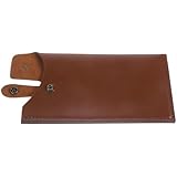 Gadpiparty Funda de Cuero Artificial para Cuchillos, Protector Compacto para Cuchilla Plana, Accesorio de Cocina Resistente y Fácil de Transportar, Adecuado para Guardar y Proteger Cuchillos