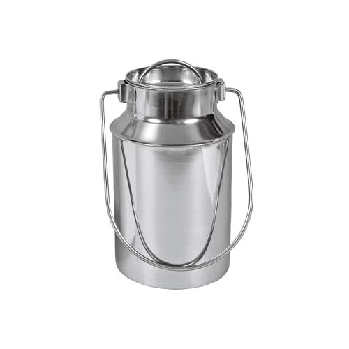 Melkkan, roestvrij staal, 1.0 liter