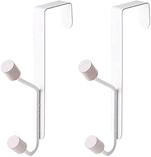 JINRETUTE Package Includes: You Will Receive 2 pcs Over The Door Hooks. Size About: 17.2*5cm, Fits All Standard Doors up to 1- 4.5cm Thick.