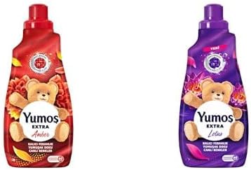 Yumoş Extra Seti | Amber 1440 ml x1 + Lotus ml 1440 ml 60 Yıkama x1