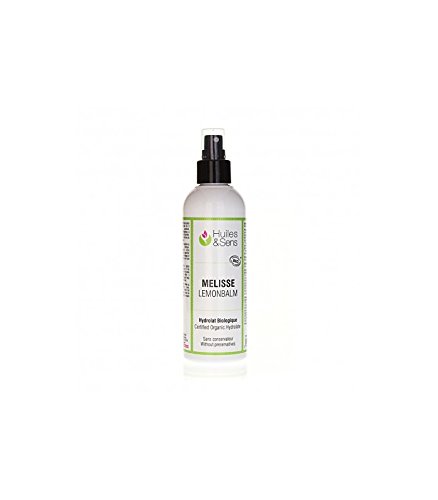 Melissa hydrosol certified organic