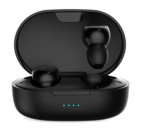X.cell Soul 7E Bluetooth 5.0 Stereo Earbuds With Compact Pocket Fit Design, Fits Any Ear Cavities, Google & Siri Support Compatible With Iphone, Samsung, Huawei - Black