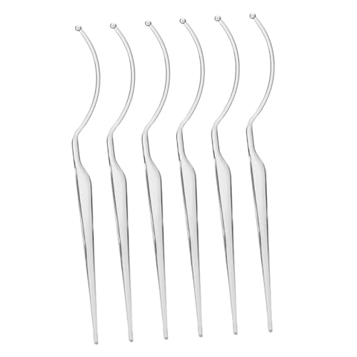 iplusmile 6 piezas Soporte para Pestañas Postizas Unidades Transparente Herramienta de Maquillaje Exhibidor Estable y Práctico para Salón y Estudio Profesional