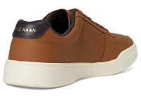 COLE HAAN MENS GRAND CROSSCOURT MODERN PERFORATED SNEAKER, BRITISH TAN LEATHER/IVORY, 11-M US — image 6