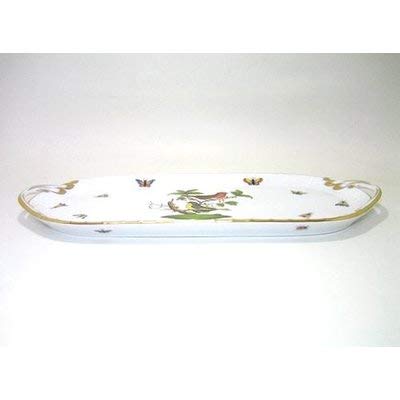 ヘレンド ロスチャイルドバード 取っ手付きトレイ 欠け有り】ヘレンド ロスチャイルドバード 取っ手付きトレイ