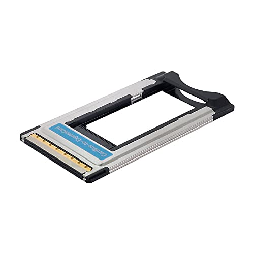 Cablecc ExpressCard Express Card to PCMCIA PC Converter Card Adapter 34mm to 54mm, Silver 34mm to 54mm for Laptop - Image 4