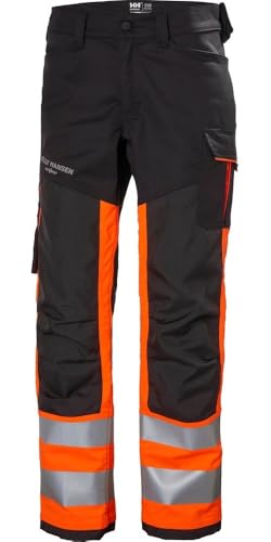 Pantalon de chantier Alna 2.0 CL 1 haute visibilité orange et noir taille 42
