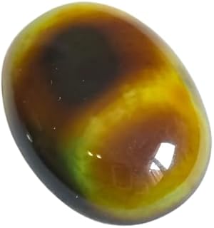 Brazilian Agate Multicolor Oval Shape Stone - Size for Ring Making or Pendant Necklace for Men Women and Women Collectibles