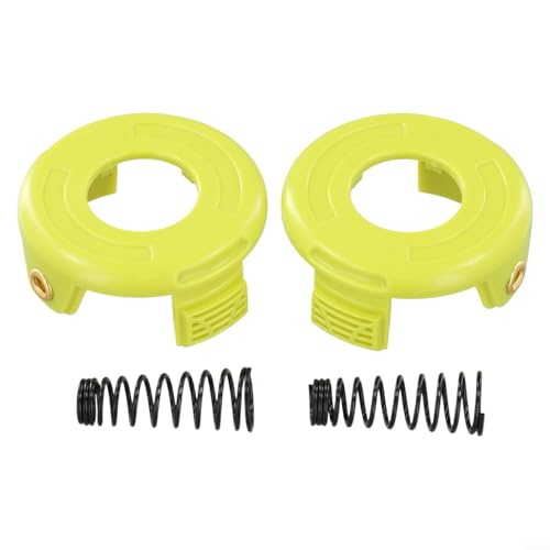 Comgooldool Lot de 2 cache-bobines et ressort de rechange pour débroussailleuse Ryobi-RAC118...