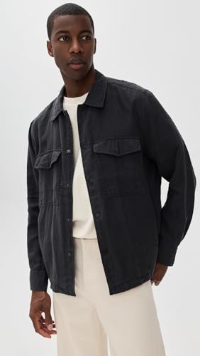 rag & bone Men's Angus Linen Shirt Jacket2