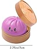 6Pcs Dumplings Squishy Mystery Mini Dumplings Squishy Stress Balls Fidget Sensory Toy Soft Squeeze Decompression Dough #1