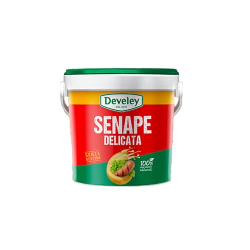 Salsa Senape Develey Senape Delicata Secchiello da 875 ml