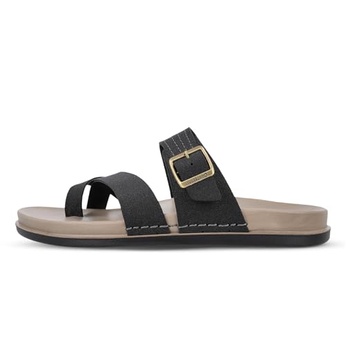 Image of WALKAROO Comfort Sandal For Men's|CloudStep Dual-Density PU Sole - Ultimate Comfort|Stylish Casual Wear|WE1353