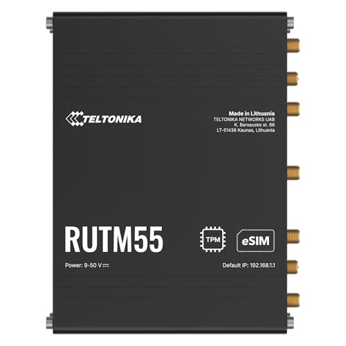 Teltonika ? Router? RUTM55? 5G Industrial - Router - 1 Gbps (RUTM55000000)