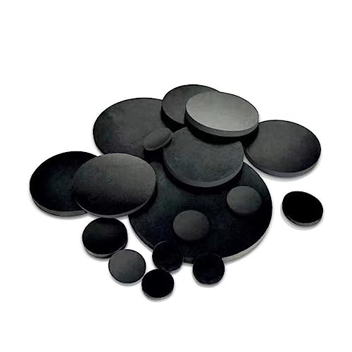 Foglio di Gomma Rotondo Solido da 10 Pezzi