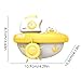 Floating Boat Toy – Fun Educational Bathtub Playset, Interactive Hand Crank Mechanism, Colorful Water Friendly Design, Floating Motion Entertainment, Durable Safe Material | Indoor Home Pool Beach Sho