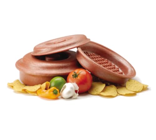 FSE 373-HS-NHS2001-PK Tortilla Pleezer™, 8\" Diameter. x 2\" Depth, Round Polyethylene Tortilla Holder, Paprika Color, NSF Certified, Ideal for Secure Storage and Display, 12 Each Per Case 12 pcs 